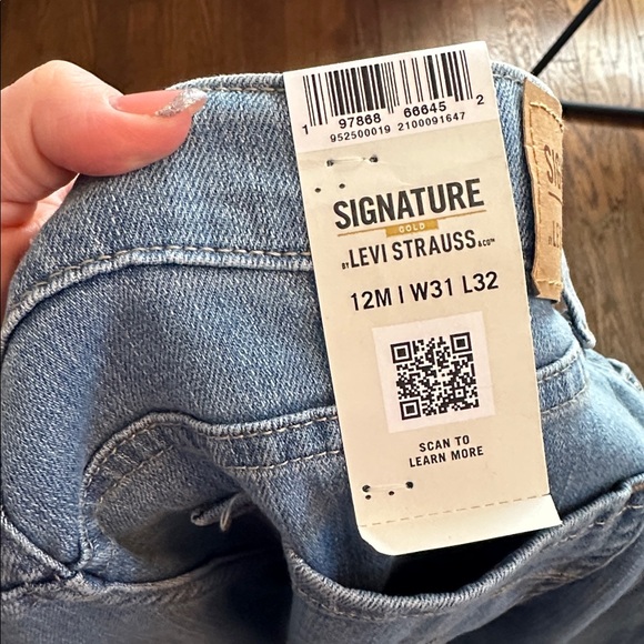 Levis Mid Rise Classic Bootcut Jeans 12 W31 L32 NEW NWT - Picture 6 of 7